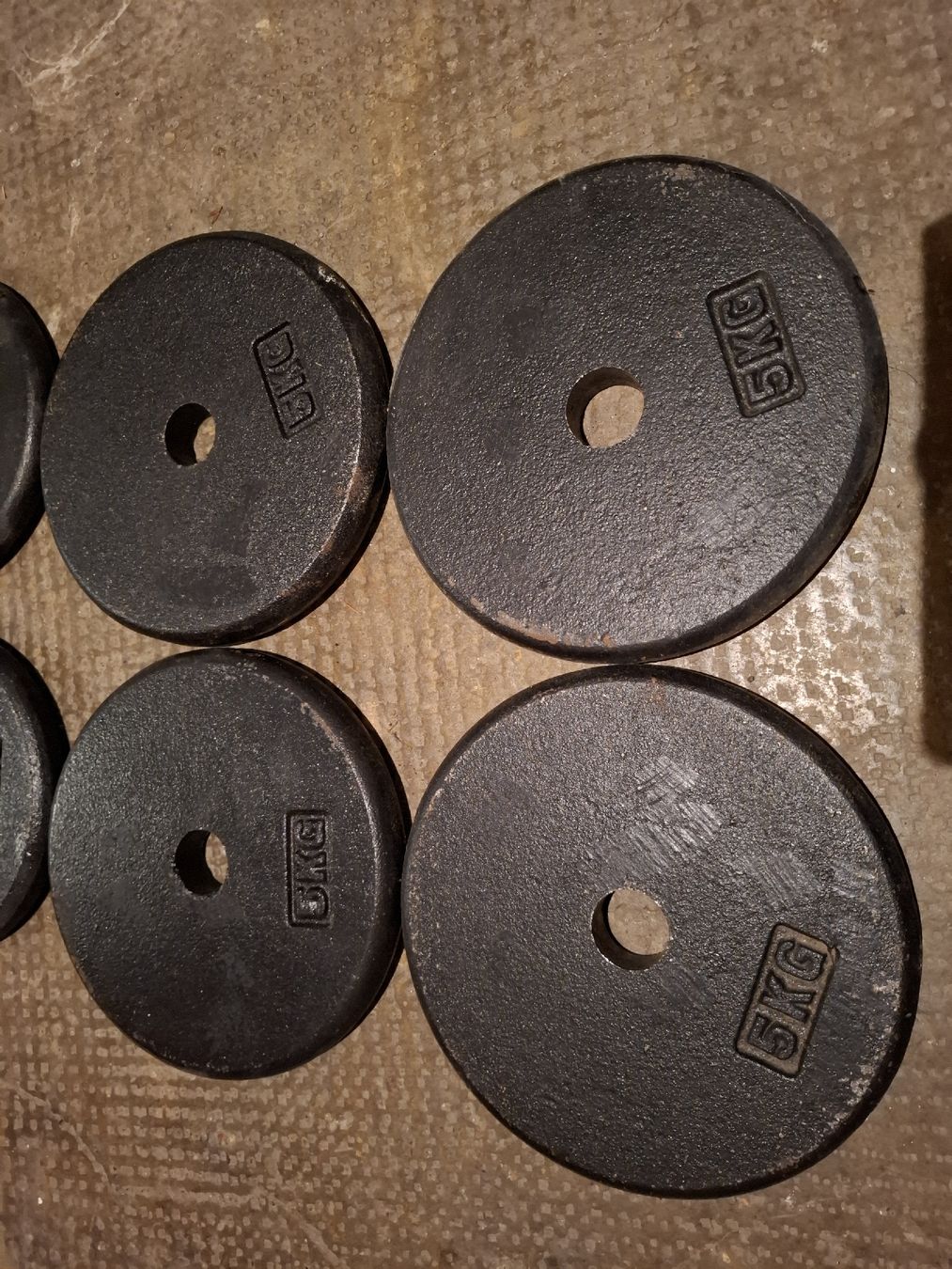 Manubri & Pesi: Disques en Fonte Total 35kg – Usato da Le Locle venduto da Maria.222 1