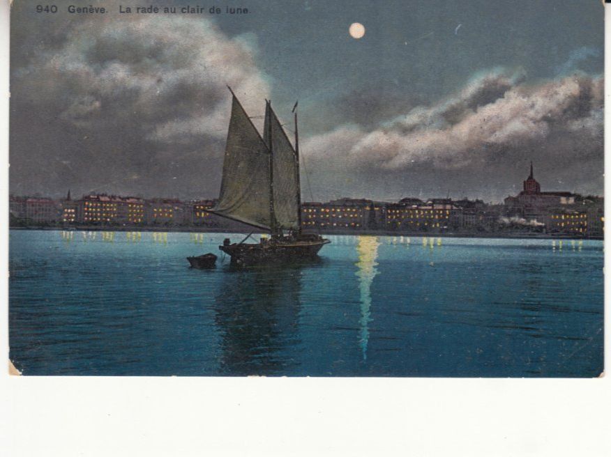 Cartoline postali: Genève ca. 1920 – Usato da Bürglen TG venduto da StampGraf