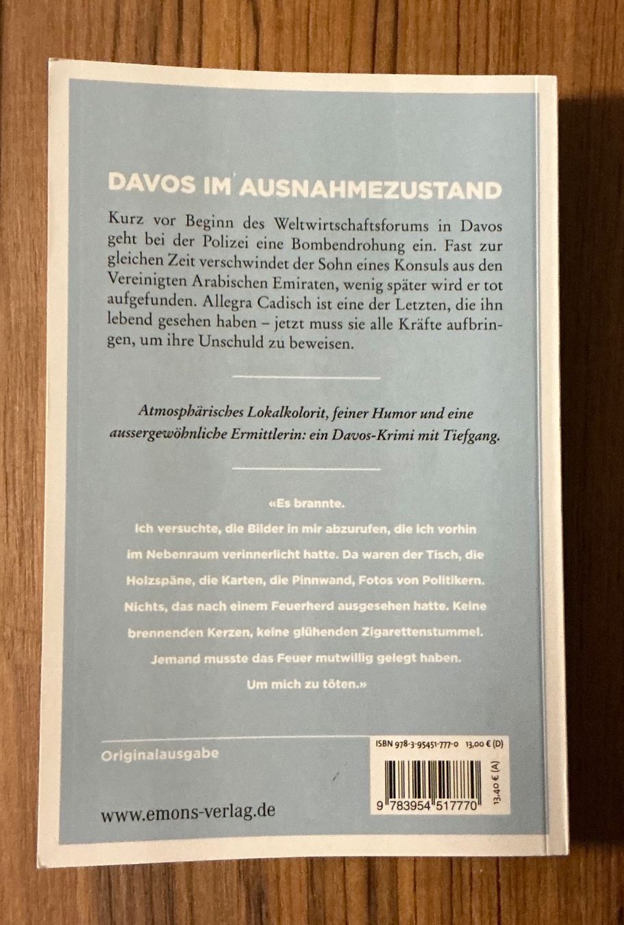 Libri: Silvia Götschi - Krimi - Bärentritt – Usato da Samedan venduto da Gischpel25 1