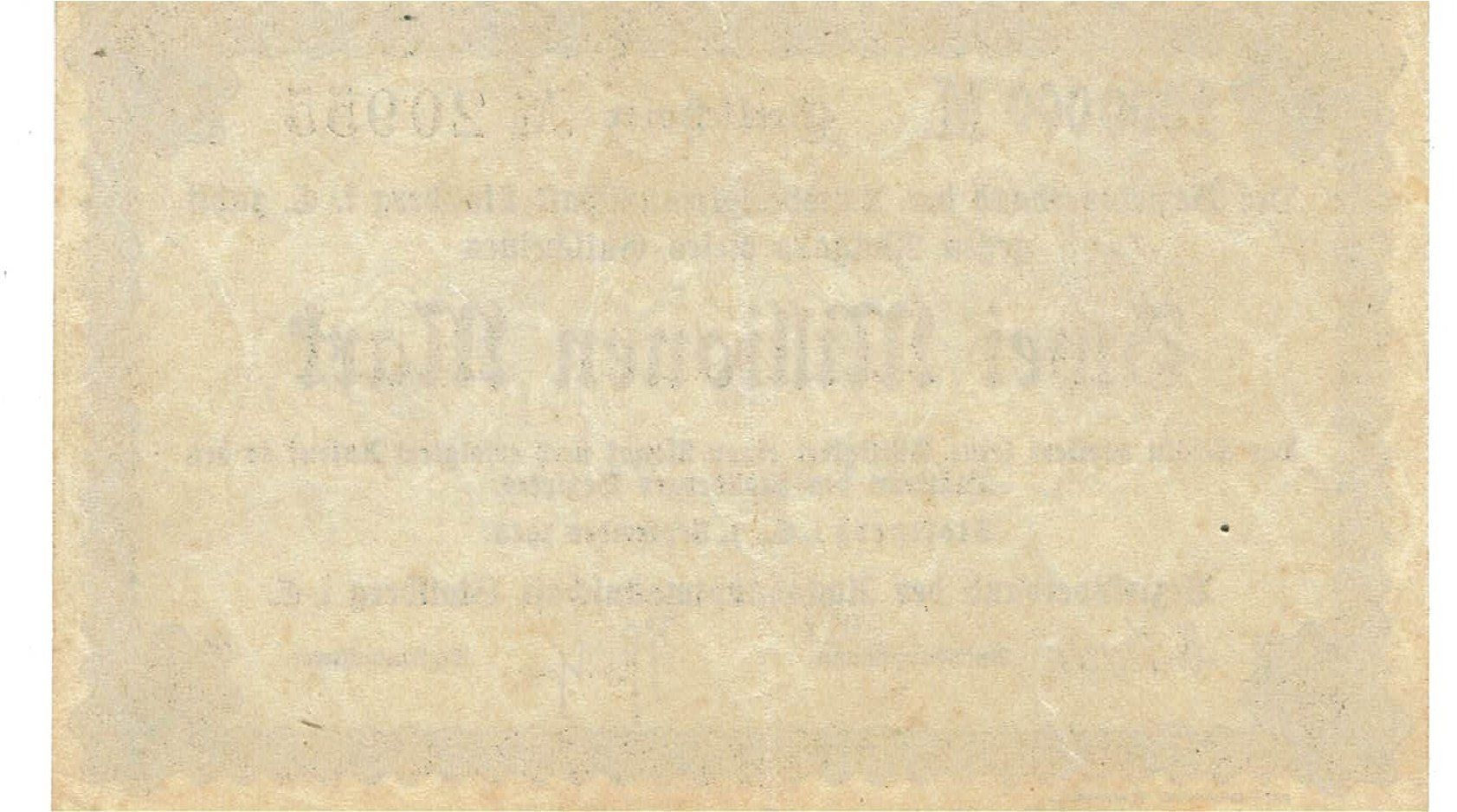 Banconote: Stollberg 2 Mil.Mark 01.09.1923VZ+-VZ++ – Usato da Steffisburg venduto da ber_8htf 1
