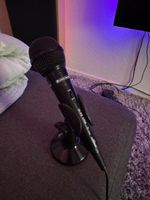 USB Mikrofon Omnitronic M-22 | inkl. Stand | Plug & Play