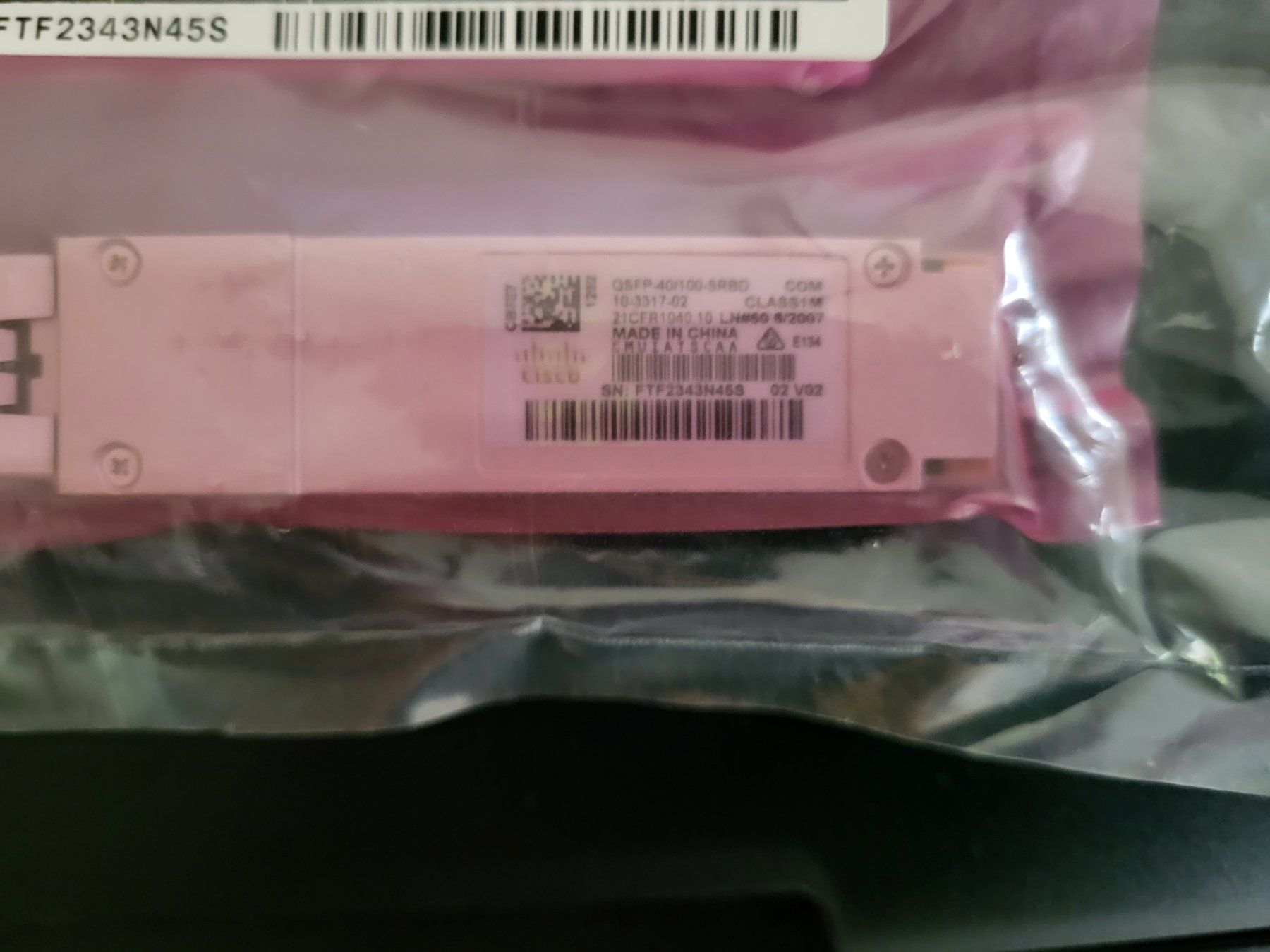 Lecteurs & Adaptateurs: Cisco QSFP 40/100G SRBD – Neuf avec emballage d'origine à Grand-Lancy par fbo_8zyg 2