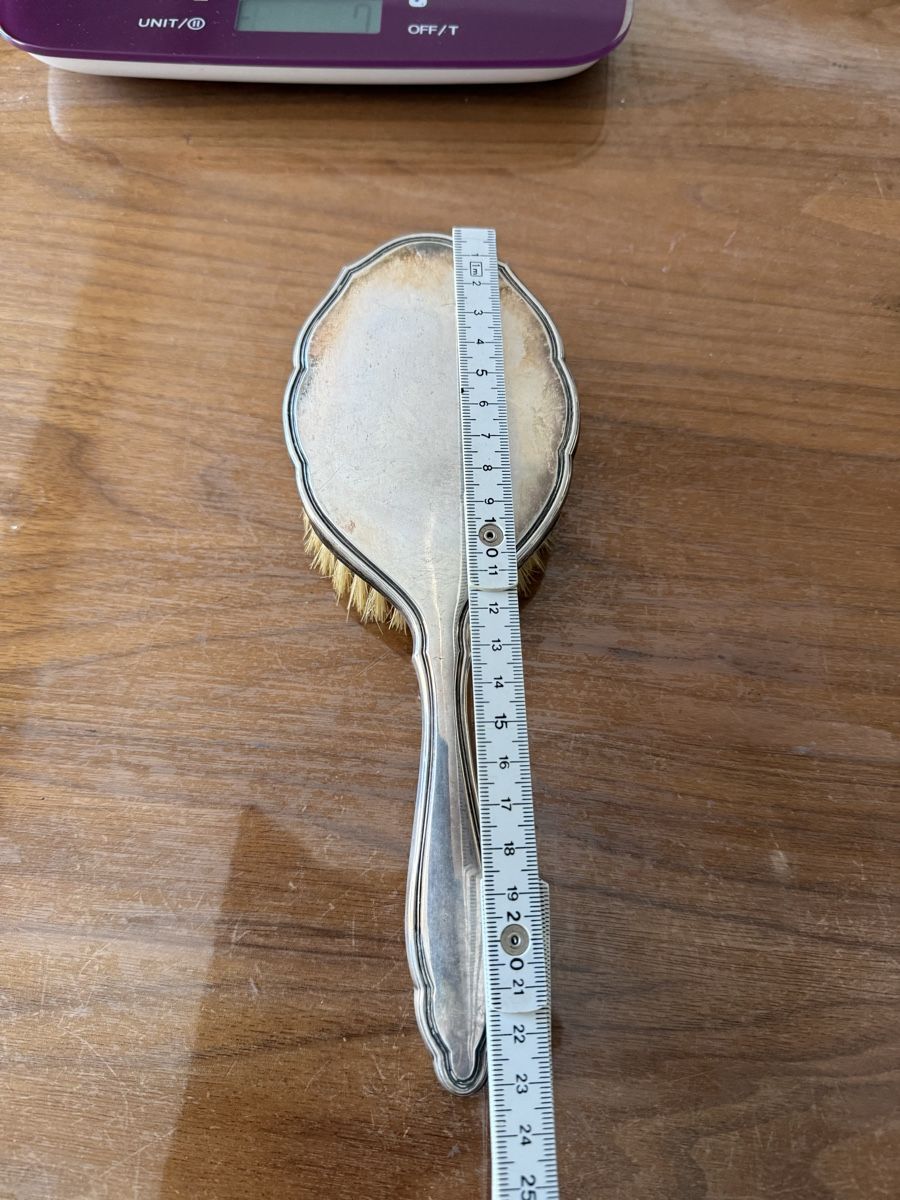 Altro per la cura dei capelli: Antike Bürste, Silber 800,  ca.  192 Gramm – Usato da Muttenz venduto da starwatch 4