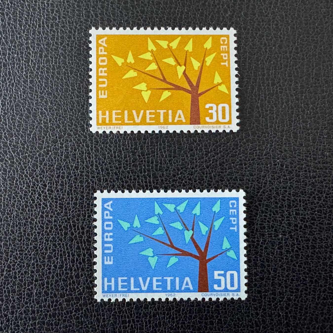 Alle Briefmarken: Europa 1962, 389/390.2.01, postfrisch – Neu (gemäss Beschreibung) aus Stallikon von HILDECH1