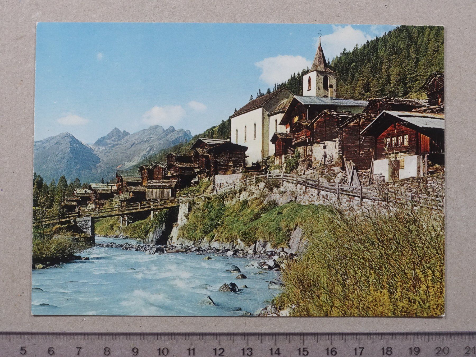 Cartoline postali: Blatten, Lötschental – Usato da Lenzburg venduto da fh1