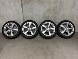 Jantes originales Porsche Boxster Cayman 987 + Pneus Hiver