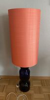 Grosse Glas Stehlampe Vintage 70 Jahre