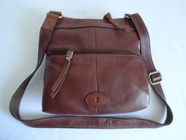 "" FOSSIL "" Leder Umhängetasche