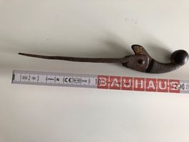 Rückhaltehaken für Fensterläden, antik