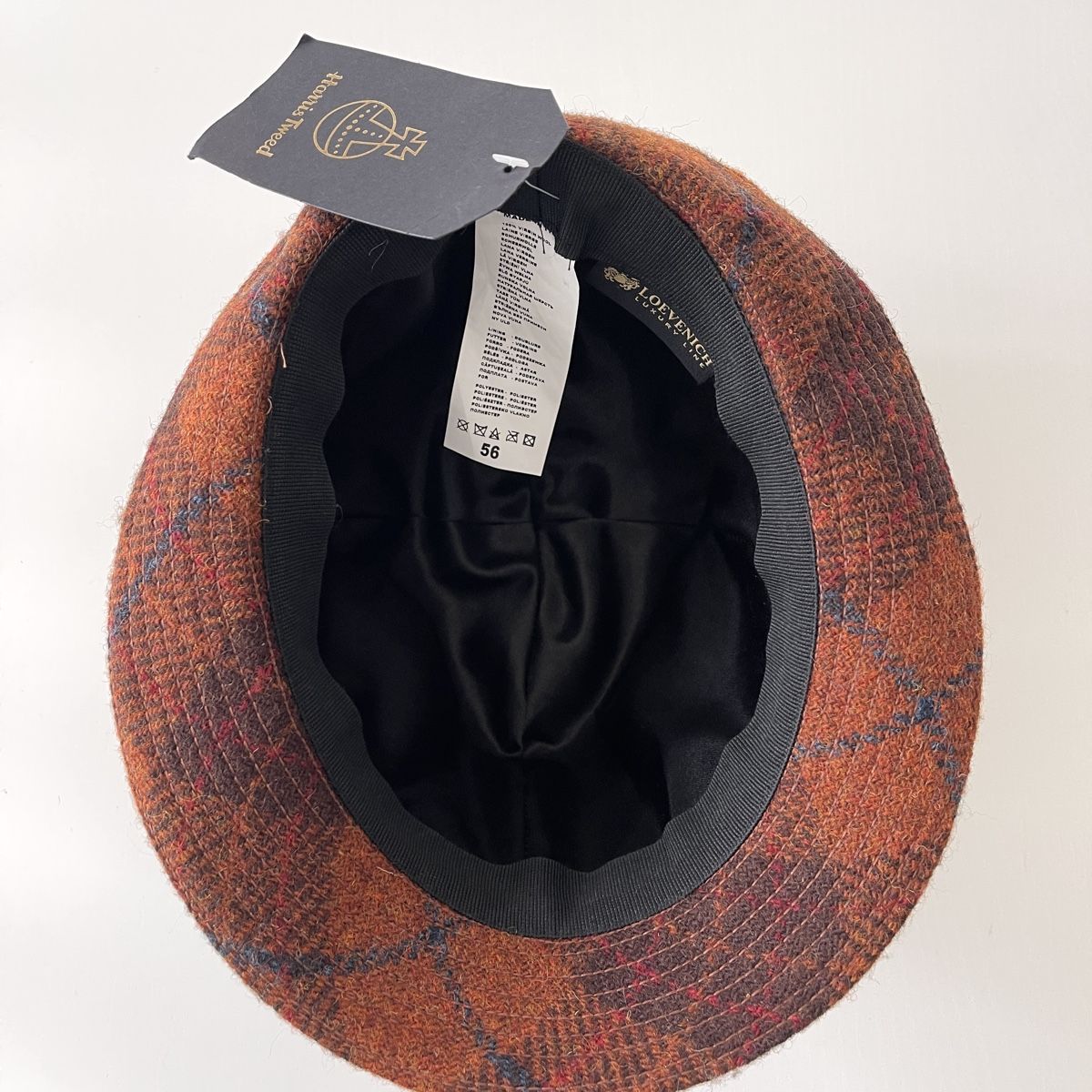 Copricapi, berretti & cappellini: HARRIS TWEED LOEVENICH New Hat – Nuovo e nell'imballaggio originale da Emmen venduto da Avviivva_Com2023 3