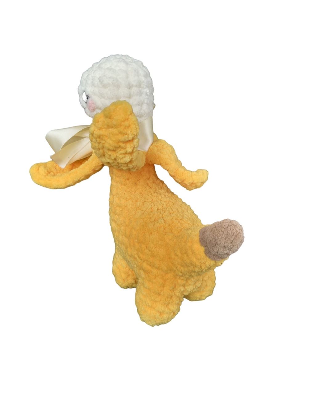 Spielzeuge: Bananasaurus Plüschtier - gelb/weiss – Gebraucht aus Wangen b. Olten von Restwert_Wangen 3