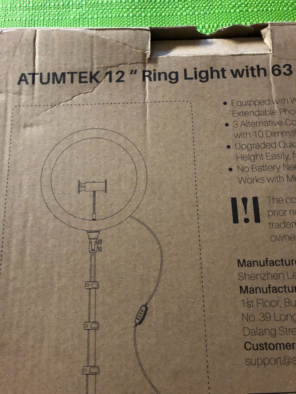 Treppiedi & Teste: ATUMEK 12, Ring Light with 63, Tripod Stand – Usato da Freienstein venduto da ErnaS01 1