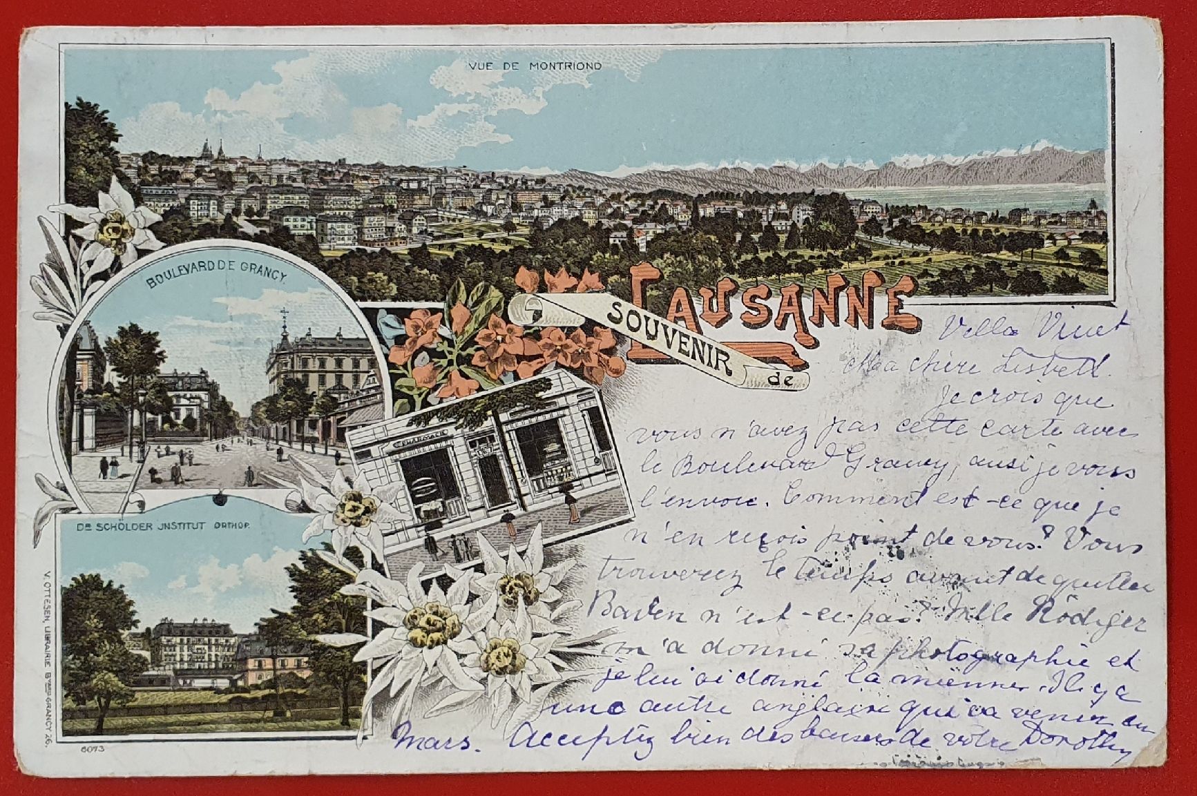 Cartes postales: Lausanne 1898 – D'occasion à Kreuzlingen par Rschweiz1