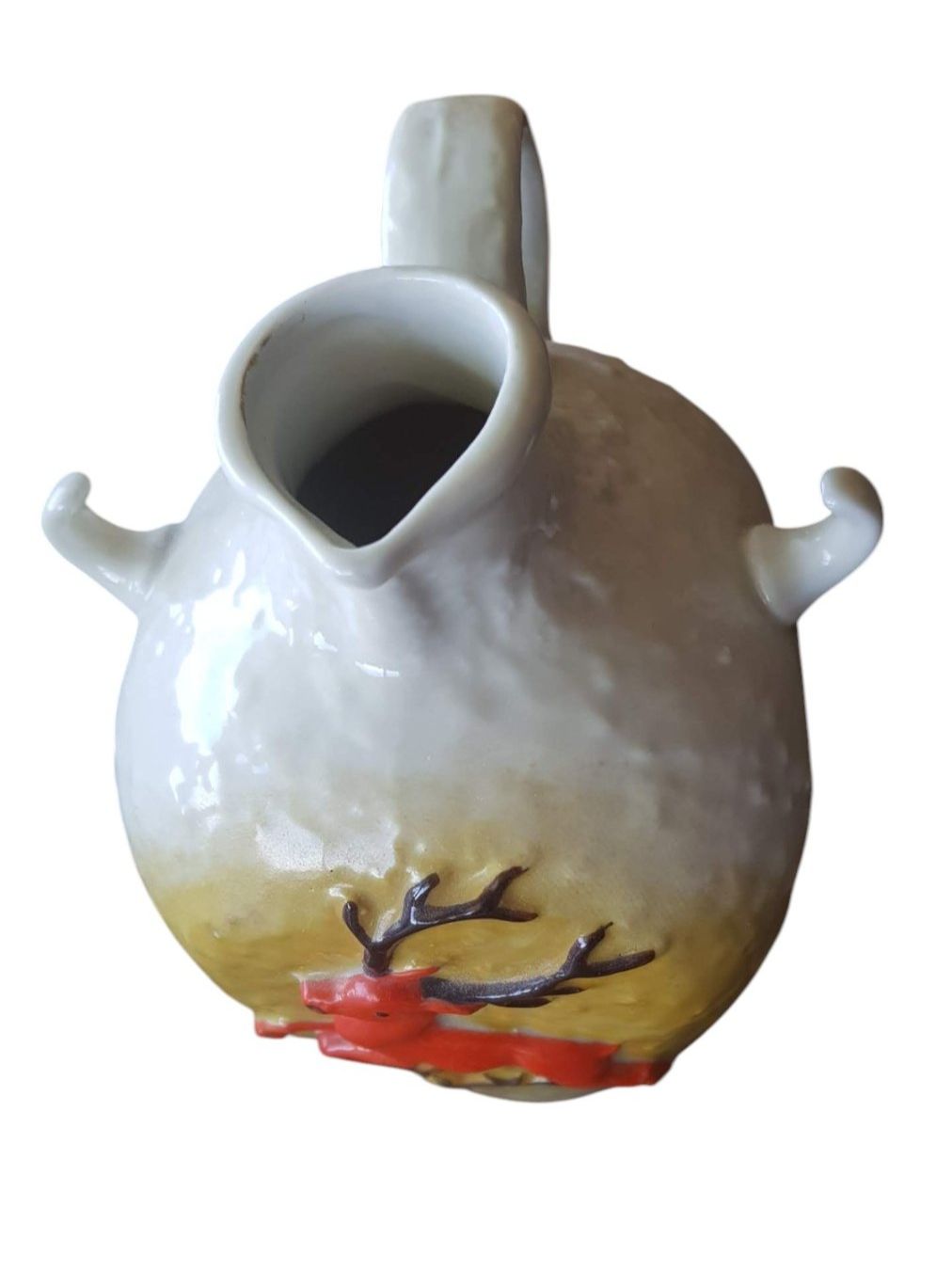 Bottiglie: Keramikflasche Krug 1950er - Hirsch – Usato da Mörschwil venduto da lindaswunderkiste 3