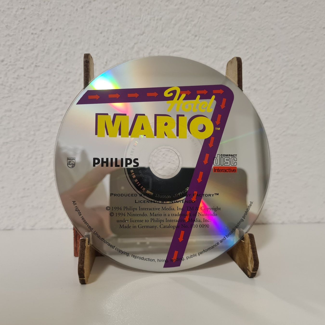 Giochi: HOTEL MARIO - CIB - Licensed by NINTENDO / PHILIPS CD-i – Usato da Dübendorf venduto da digital_bath 3