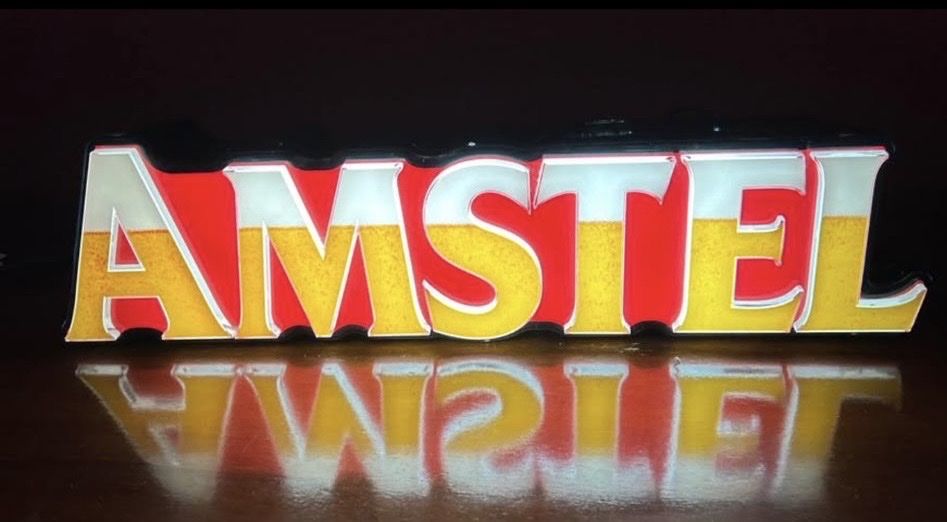 Lampade: Enseigne lumineuse Amstel – Usato da Genève venduto da Mar7319 1