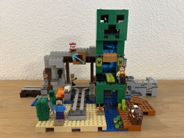 Lego Minecraft  Die Creeper Mine 21155