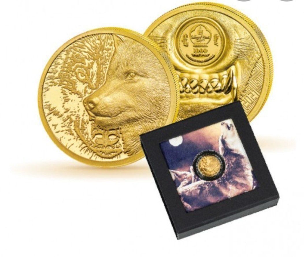 Tutti le monete: Goldmünze Mongolei Mystic Wolf – Nuovo e nell'imballaggio originale da Greppen venduto da hploetscher 3