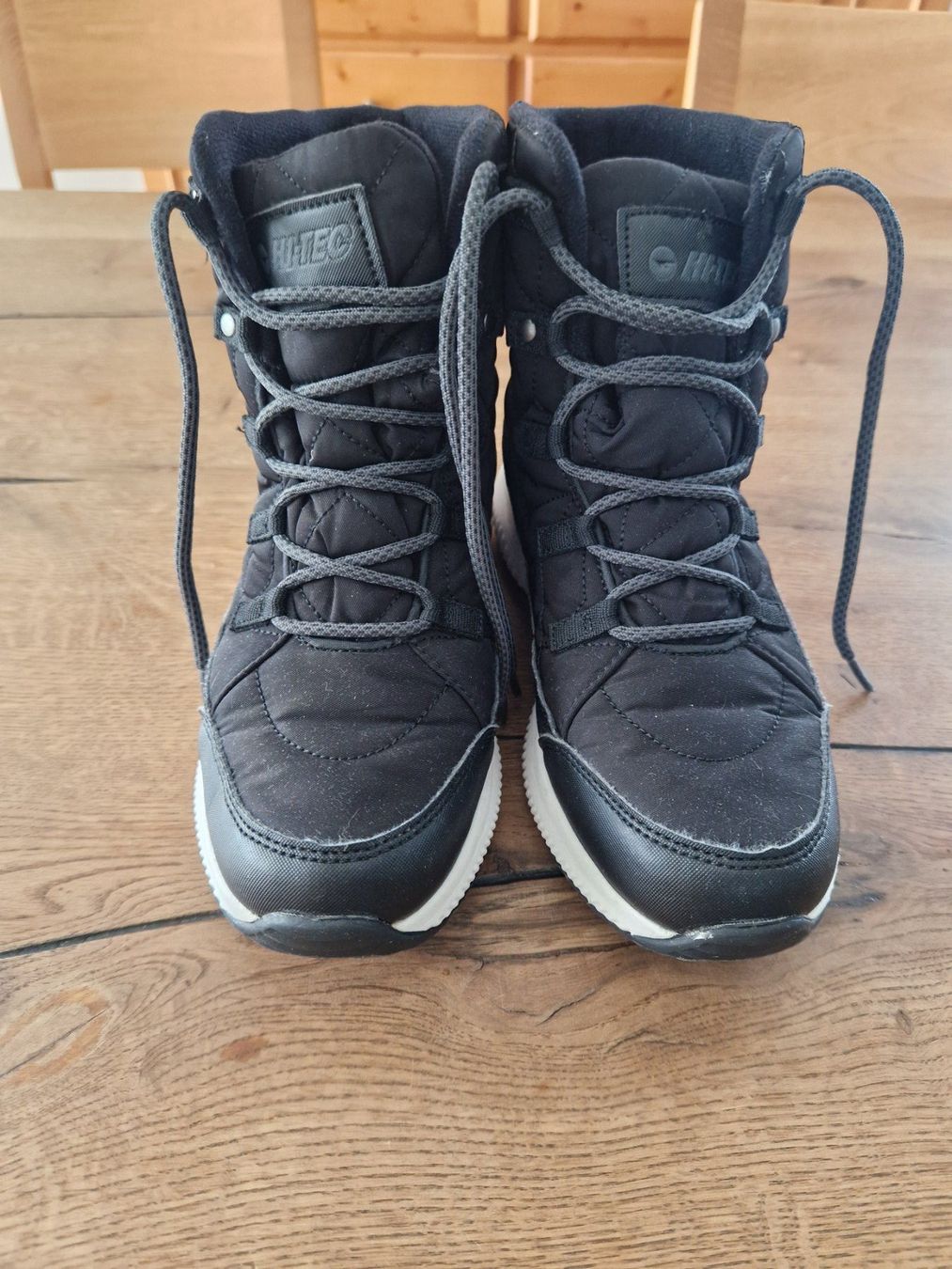 Hi-Tec Damenschuhe: HI-TEC Damen Winterschuhe Gr. 36 schwarz – Gebraucht aus Boswil von yvonne74