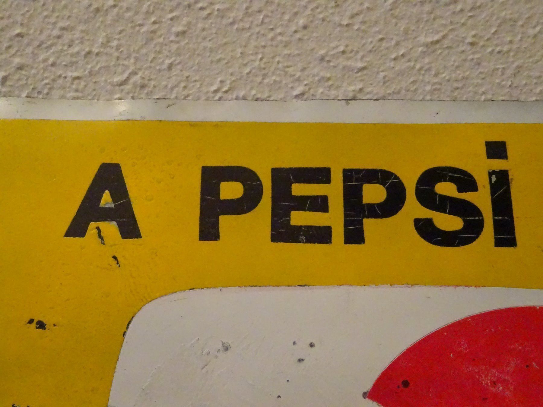 Pepsi Insegne: Antikes PEPSI-Schild – Usato da Esslingen venduto da eintagammeer 4