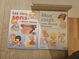 2 Livres éducatifs pour enfants: Le corps humain