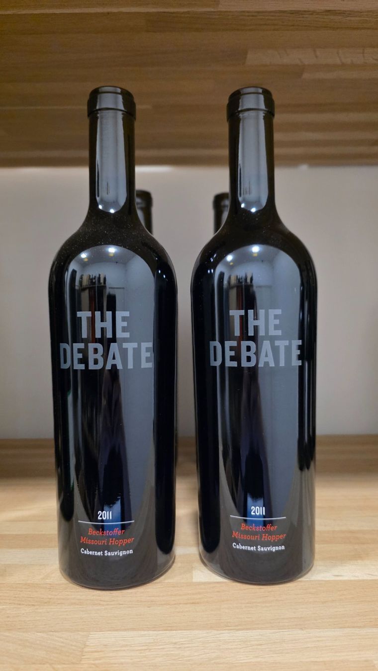 Wein: 2x The Debate Beckstoffer Missouri Hopper CAB 2011 75cl – Neu und originalverpackt aus Steinmaur von Mediascan