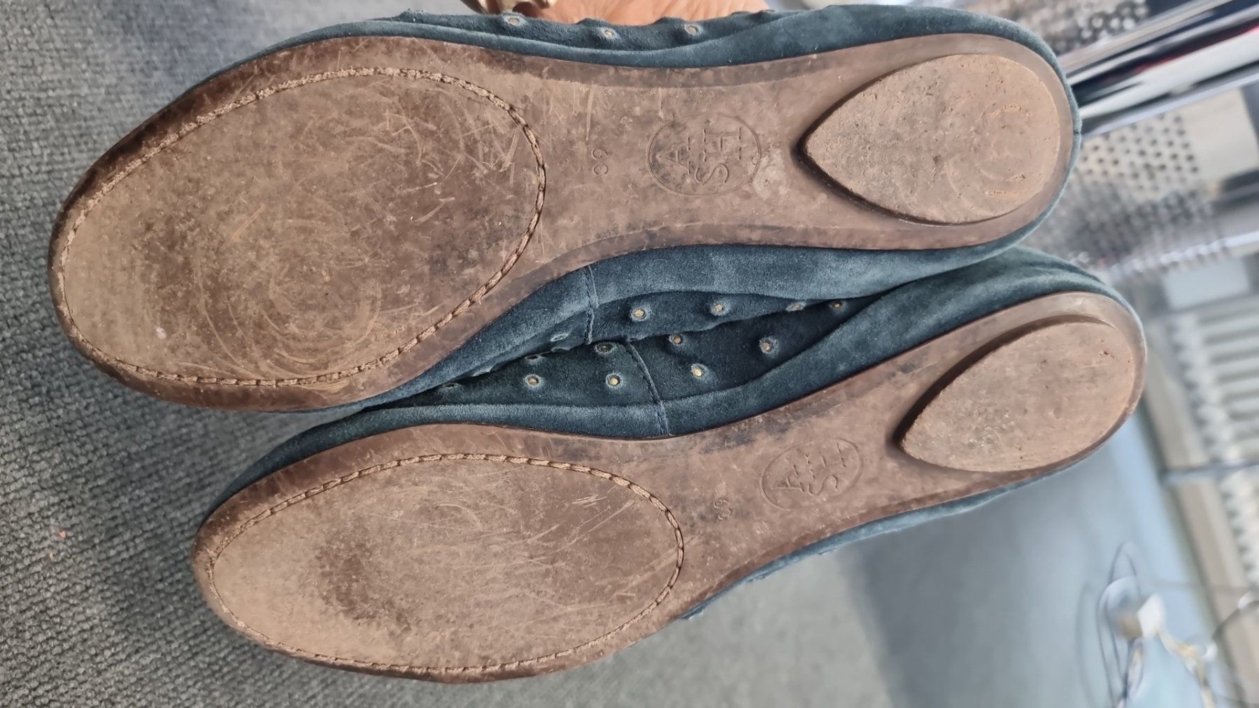 Ash Scarpe da donna: ASH Ballerinas, Leder, Gr.39 – Usato da Basel venduto da abalou98_secondhand 3