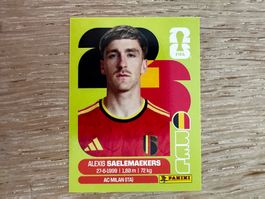 FIFA World Cup 2026 Sticker Alexis Saelemaekers BEL 12