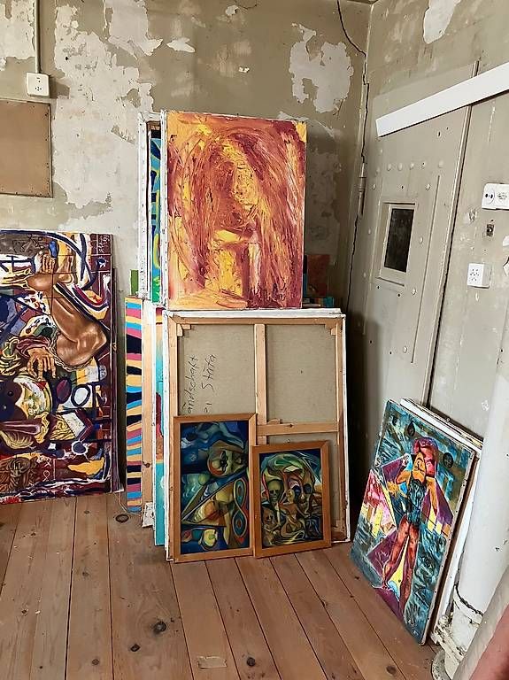 Tableaux: ca 110 Gemälde en Bloc – D'occasion à Pfäffikon ZH par Einarrolf 1