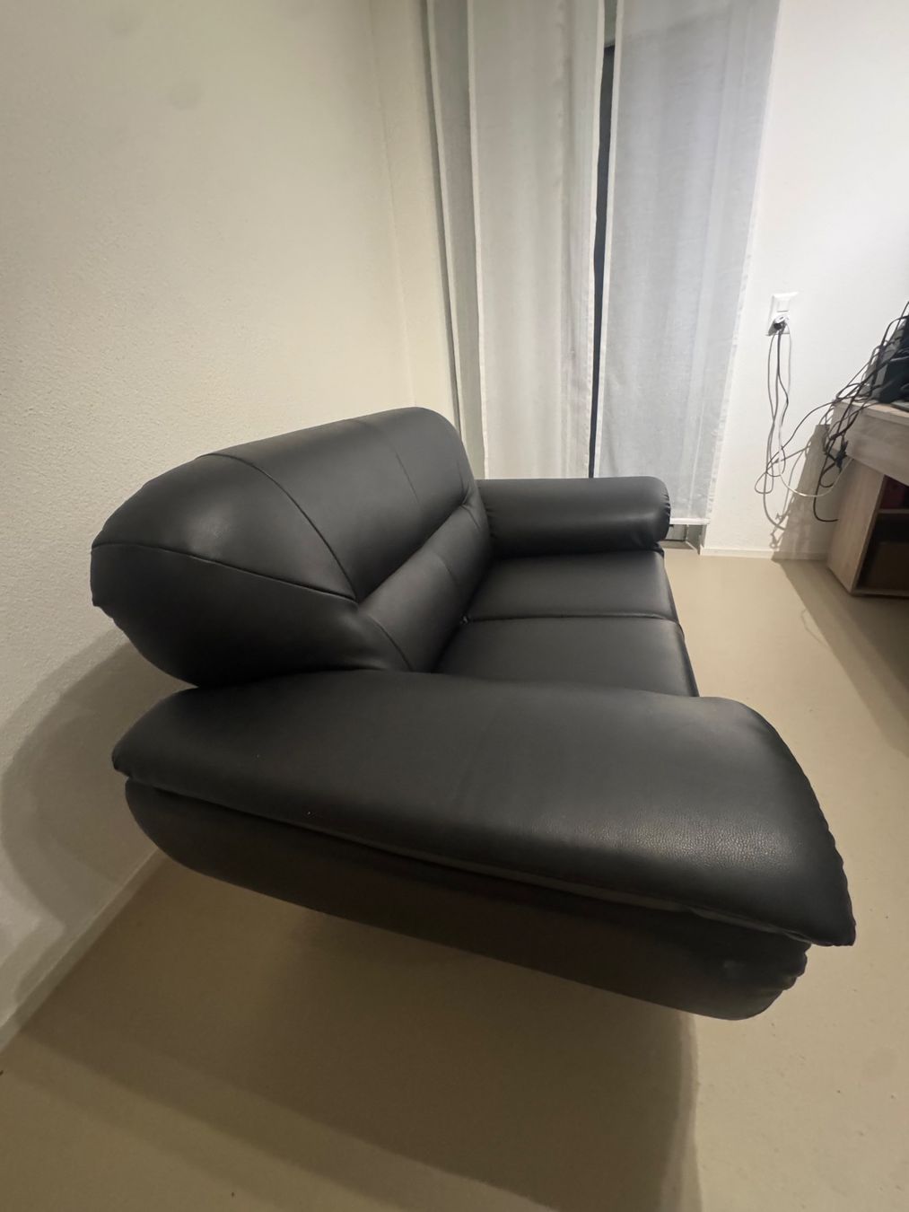 Divani: 2er Sofa Leder schwarz – Usato da Zürich venduto da pamleano 1