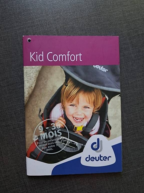 Marsupi portabebè: Deuter Kid Comfort Kindertrage / Kraxe – Usato da Au ZH venduto da rei_yv6c 4