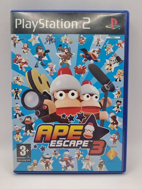 Ape Escape 3 PROMO - EN/FR/DE/IT/ES (Playstation 2/PS2) (Gebraucht) in Balgach für CHF 33.5