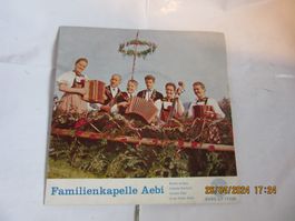 Vinyl-Single Familienkapelle Aebi