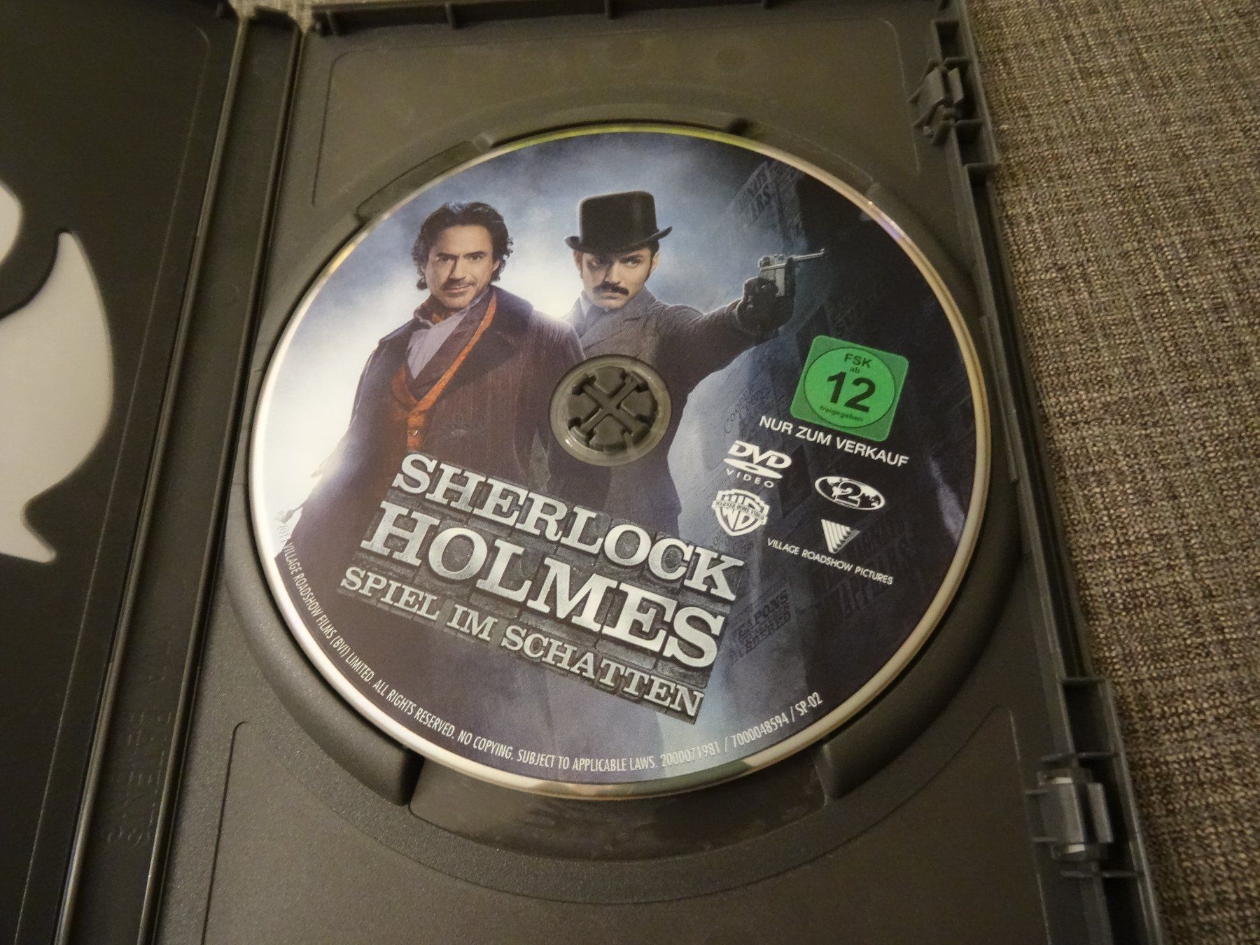 Tutti i DVDs: Sherlock Holmes - Spiel im Schatten DVD – Usato da Olten venduto da Disc-Verkauf 1