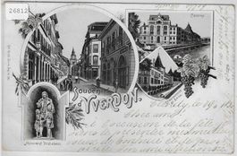 Souvenir de Yverdon - Litho 1896