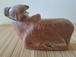 INDE ANTIQUE JOUET NANDI EN BOIS RAJASTHAN