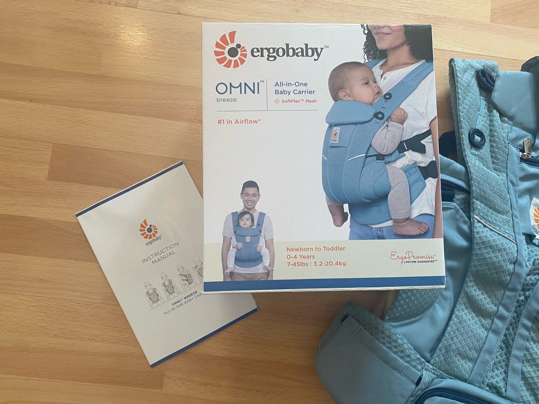 Ergo Baby Porte-bébés ventraux & dorsaux: Ergobaby Omni Breeze Babytrage – Neuf avec emballage d'origine à Buchrain par Sssschaller 3