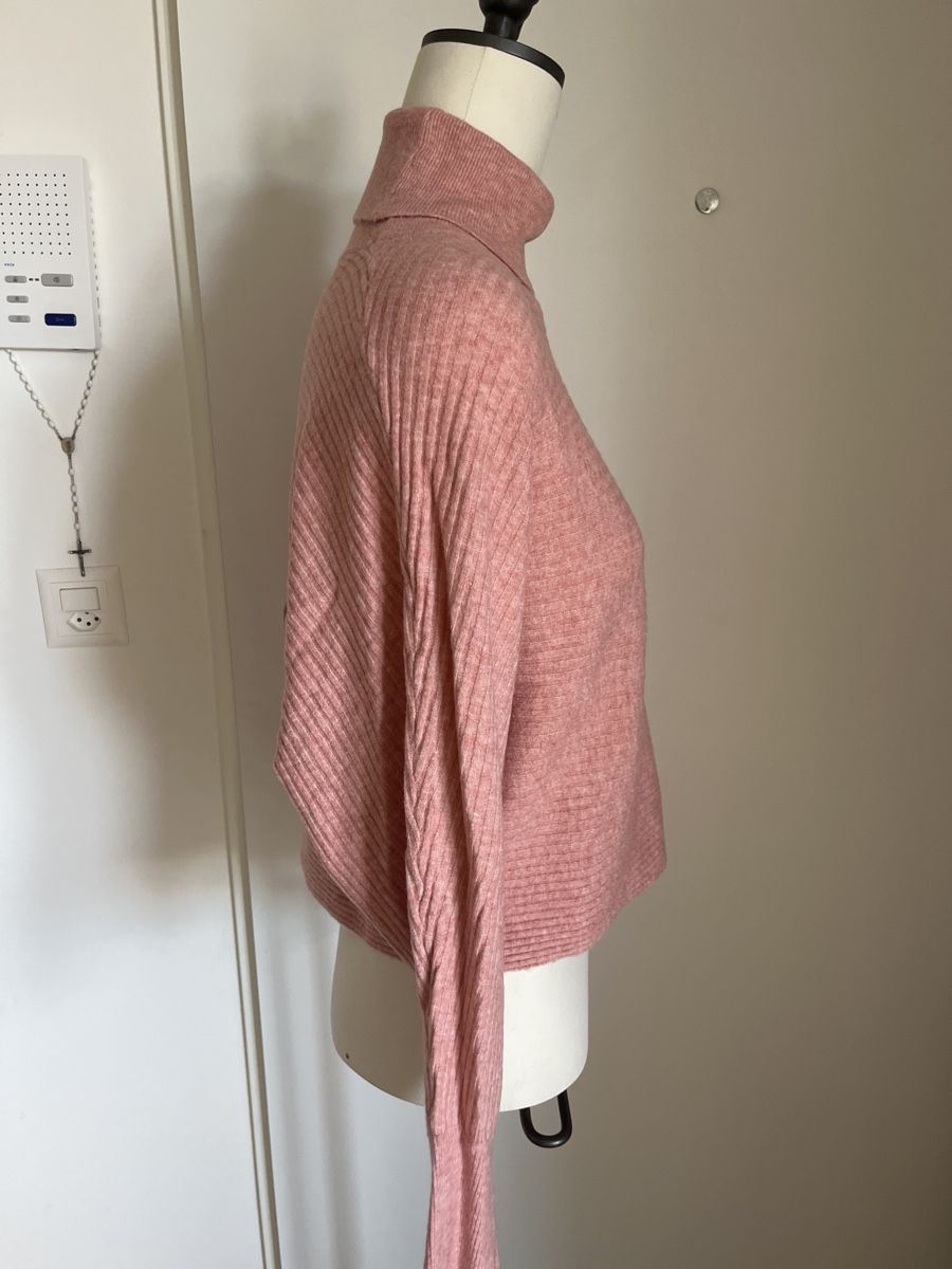 Mango Maglioni & Felpe: Cozy Pink Turtleneck Sweater Mango – Nuovo (secondo la descrizione) da Zollikerberg venduto da LLV 2