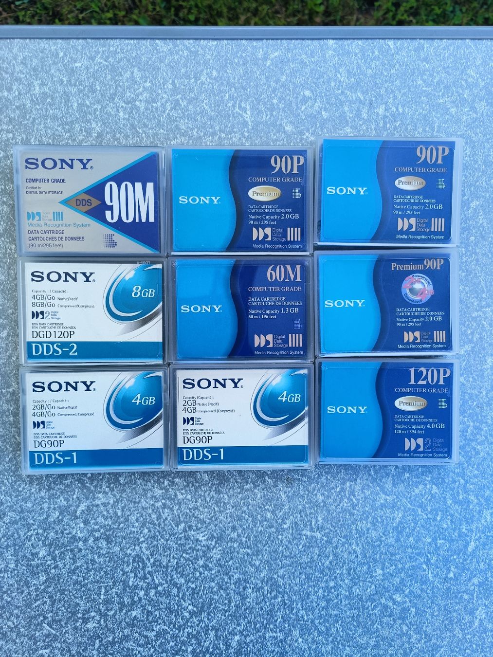 Kompaktkassetten: 9 DAT Kassetten von Sony – Gebraucht aus Steffisburg von zulg03
