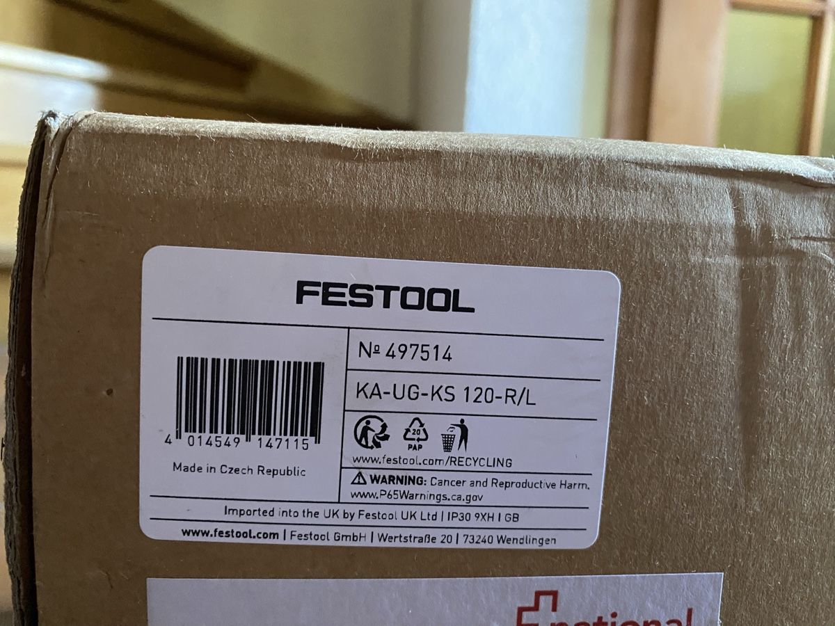 Festool Seghe: Festool Extension-butée KA-UG-KS 120-R/L – Nuovo e nell'imballaggio originale da Cheseaux-Lausanne venduto da Osk_kwq5 2