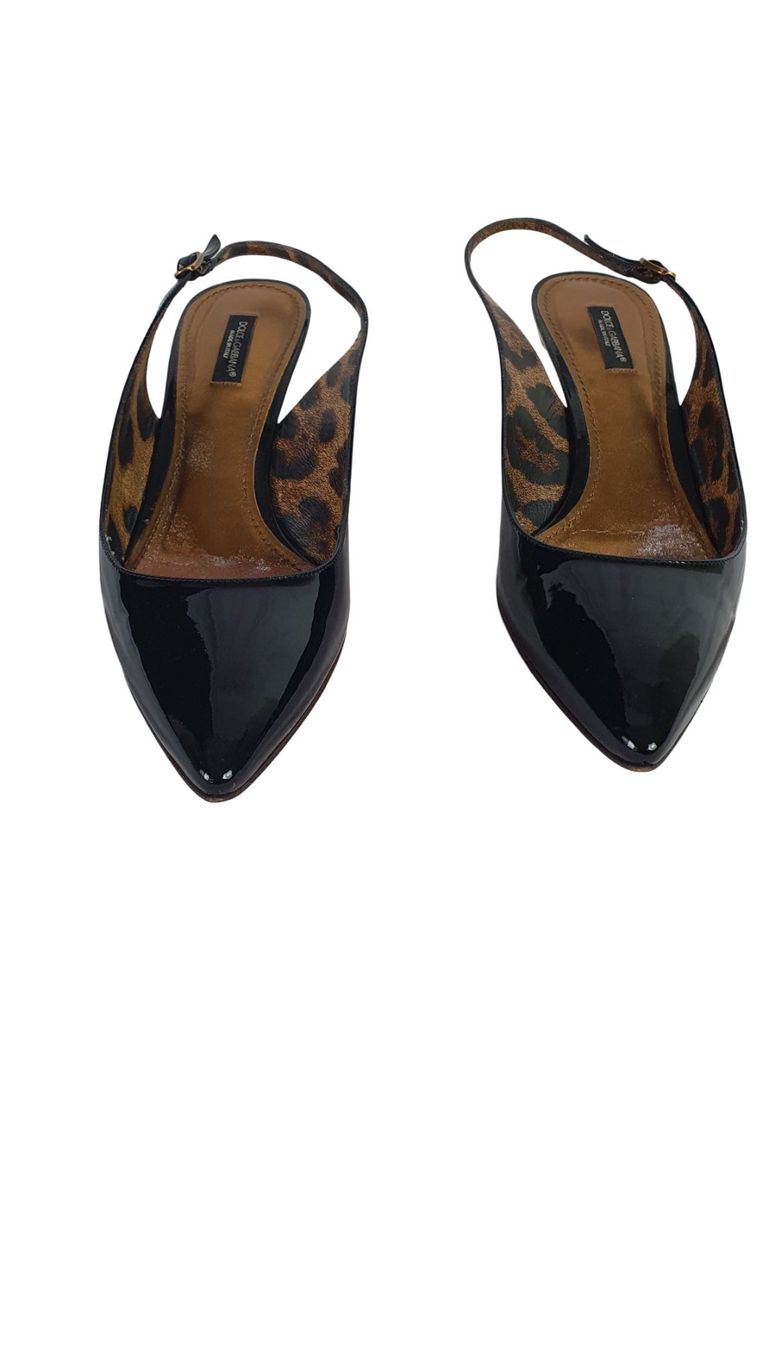Dolce & Gabbana Scarpe da donna: DOLCE & GABBANA Slingback-Pumps Gr. 39 Schwarz – Nuovo (secondo la descrizione) da Wangen b. Olten venduto da Restwert_Wangen 2