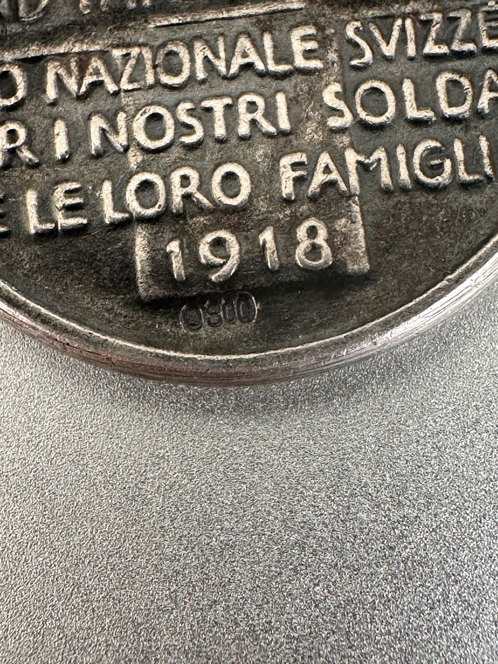 Medaglie: Silber Abzeichen Brosche, 1918 – Usato da Onex venduto da Antiqueshow 4