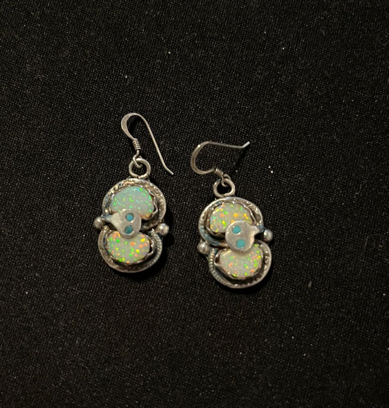 Orecchini pendenti & Orecchini a lobo: Indian silver earrings – Usato da Genève venduto da gvokiii