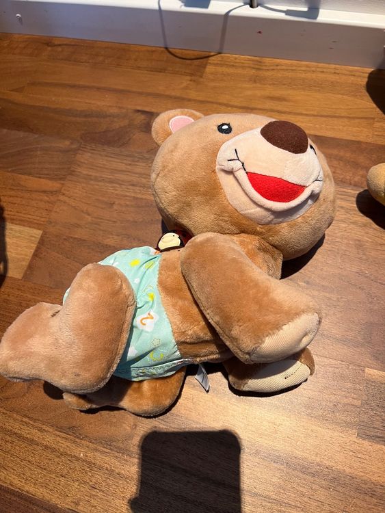 VTech Krabbel-mit-mir-Bär – Interaktives Plüschtier, Das Alleine Krabbelt | Zählt, Spricht & Singt | Für Kinder Von 9–36 Monaten | Fördert Motorik & Sprachentwicklung