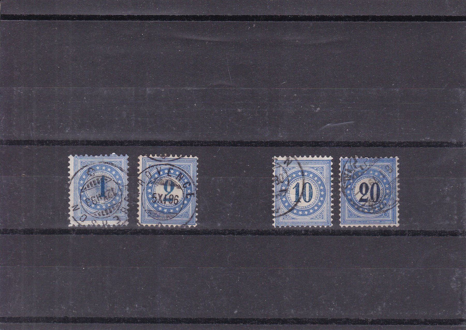Alle Briefmarken: SCHWEIZ 1878/93 – Gebraucht aus Gretzenbach von Sikim
