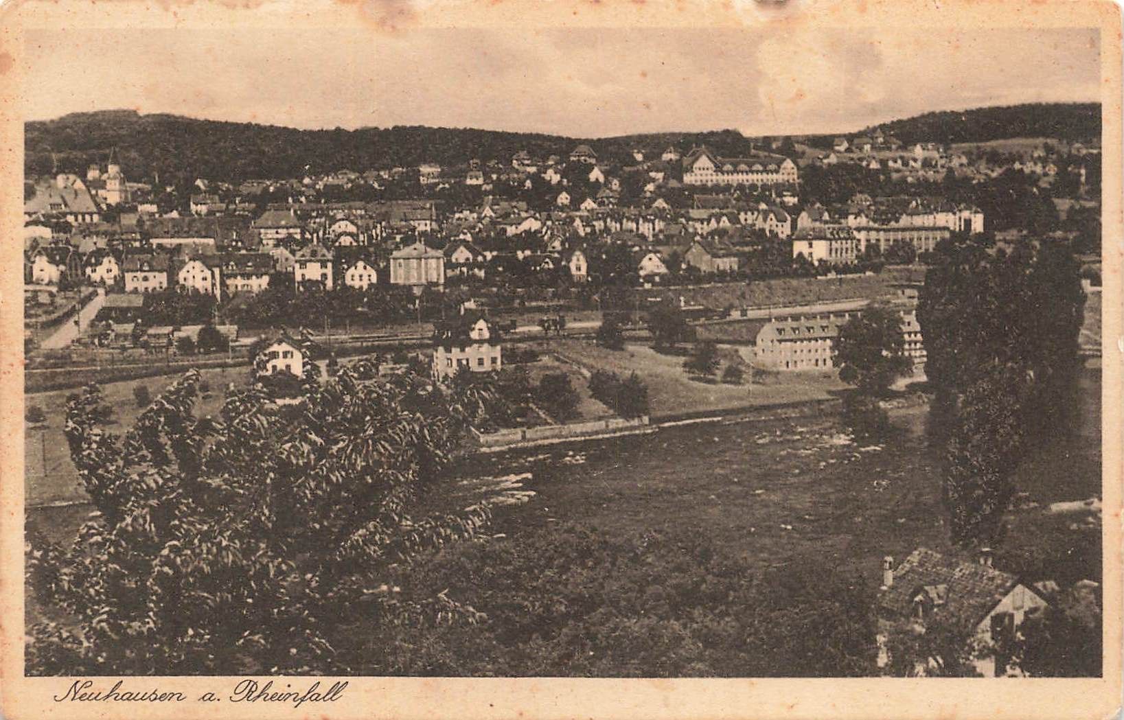 Cartoline postali: Neuhausen Rheinfall – Usato da Biasca venduto da Blenio71