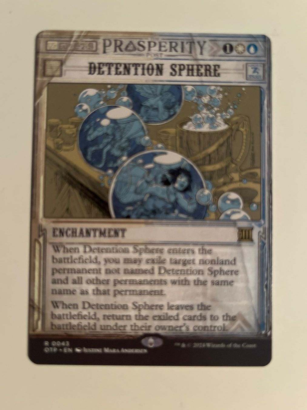Magic The Gathering Carte collezionabili: 1 x Detention Sphere - Magic: The Gathering - MtG – Usato da Kriens venduto da Shadi1980