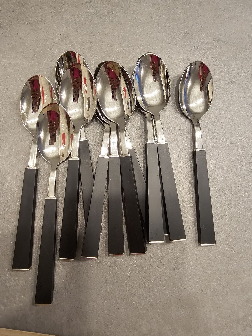 Cucchiai: Auerhahn 18/10 Löffelset 12 Stuck, NEU – Nuovo e nell'imballaggio originale da Wettswil venduto da Alena.RR