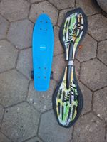 Waveboard & Scateboard blau