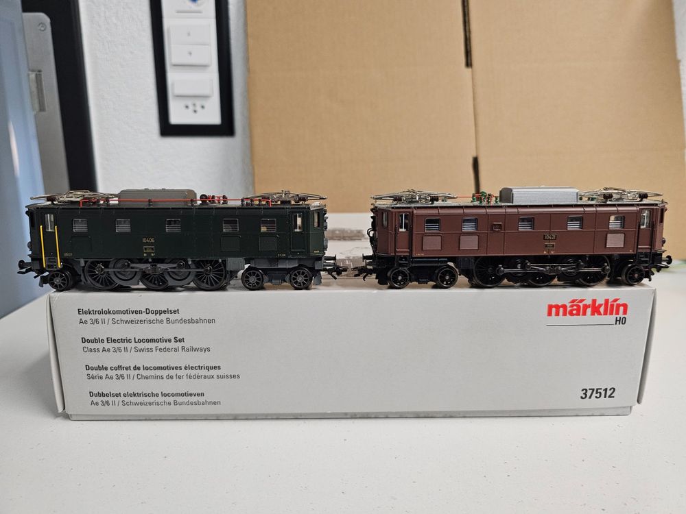 Märklin 37512 double loks Ae 3/6 CFF Digital/Delta dès 1.-FR (Gebraucht ...
